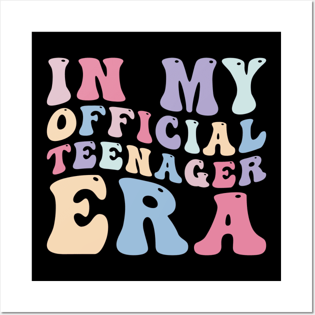 In My Official Teenager Era Wall Art by unaffectedmoor